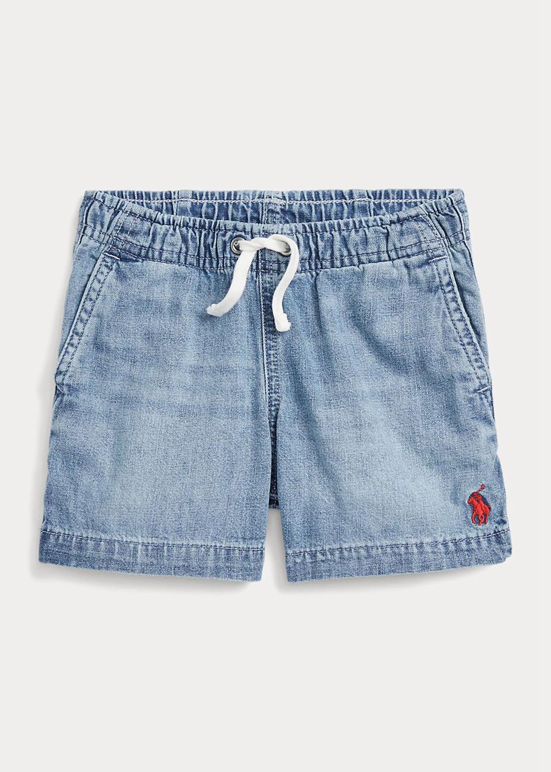 Shorts Polo Ralph Lauren Niño 1.5-6 Años Polo Prepster Denim Chile Azules SXGKE-2431